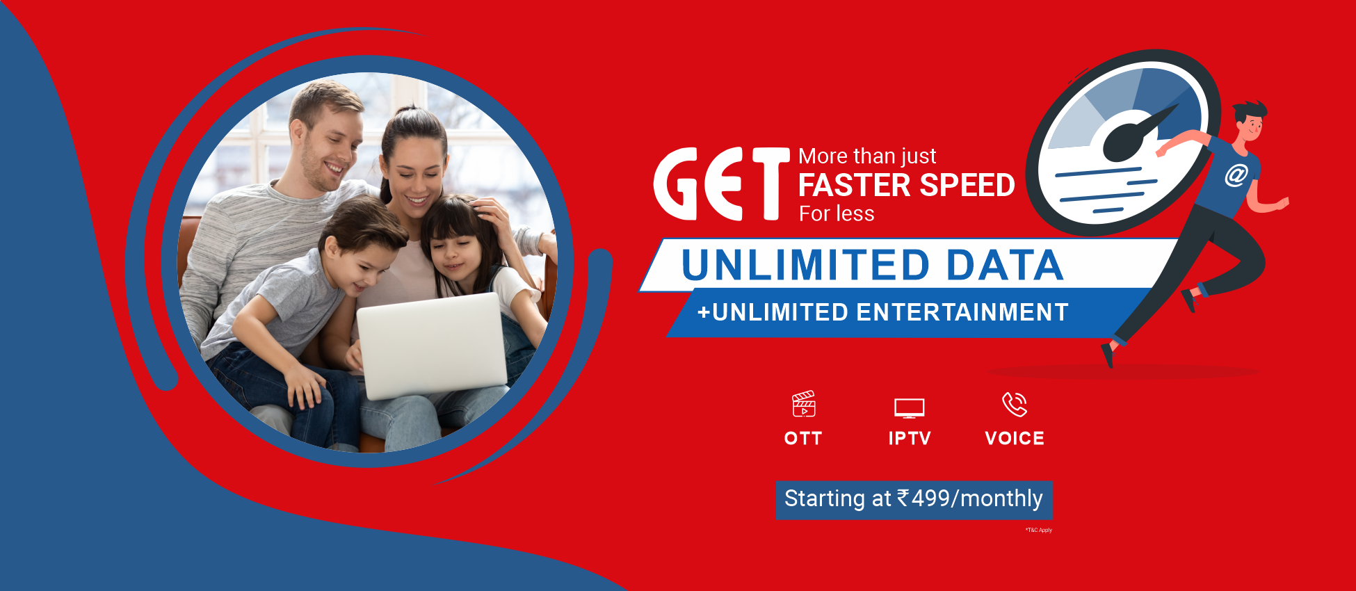 Broadband connection